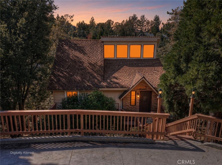 Property photo for 1198 Evergreen, Lake Arrowhead, CA