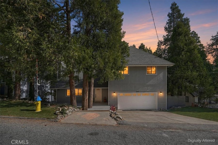 Property photo for 347 Birchwood, Lake Arrowhead, CA