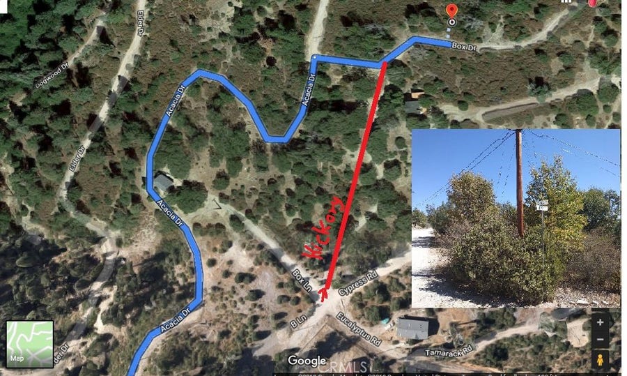 Property photo for 0 Hickory Drive, Cedar Glen, CA