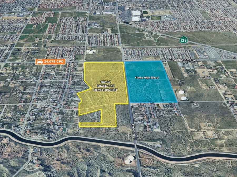 Property photo for 0 Pearblossom Hwy, Palmdale, CA