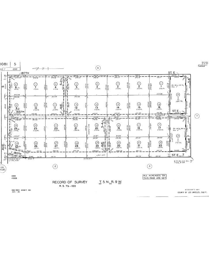 Property photo for 0 186th St E, Palmdale, CA
