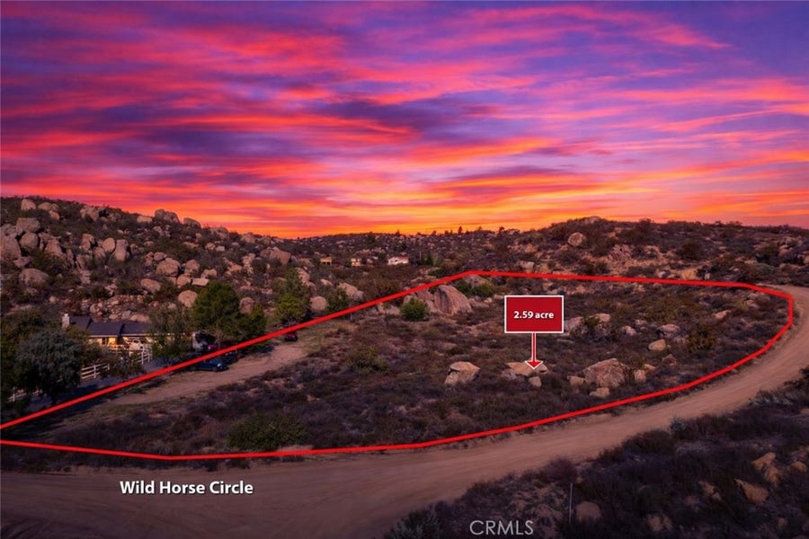 Property photo for 0 Wild Horse Circle, Aguanga, CA