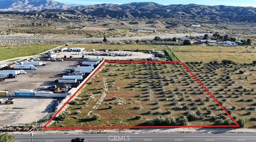 Property photo for 0 Pearblossom Highway, Littlerock, CA