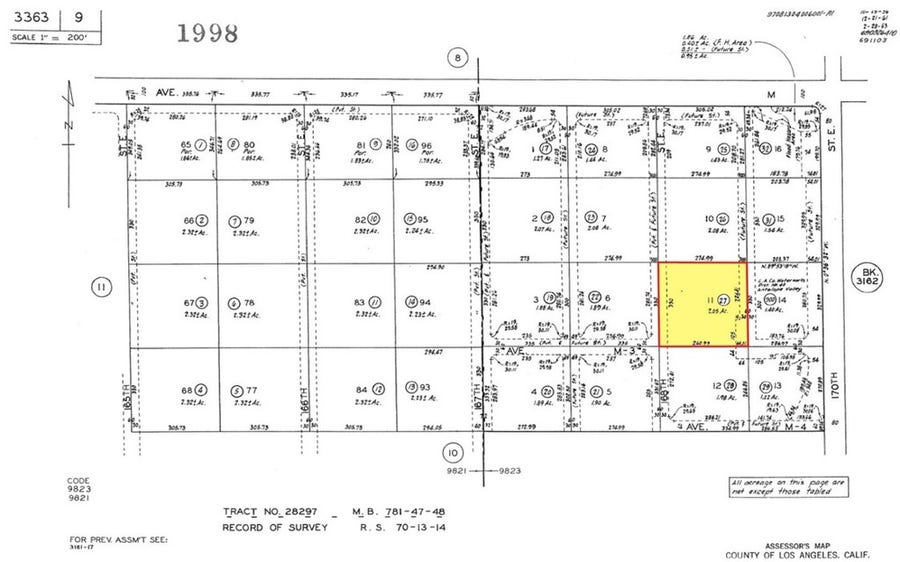 Property photo for 0 170th Street E, Lancaster, CA