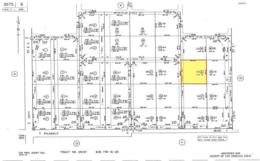 Property photo for 0 E 173rd Street E, Palmdale, CA