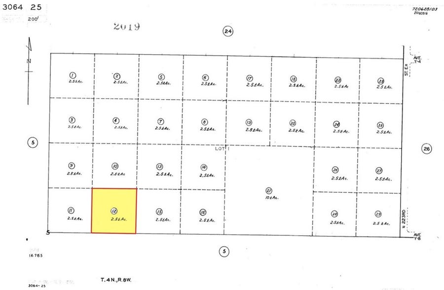 Property photo for 0 Avenue Y-8, Llano, CA