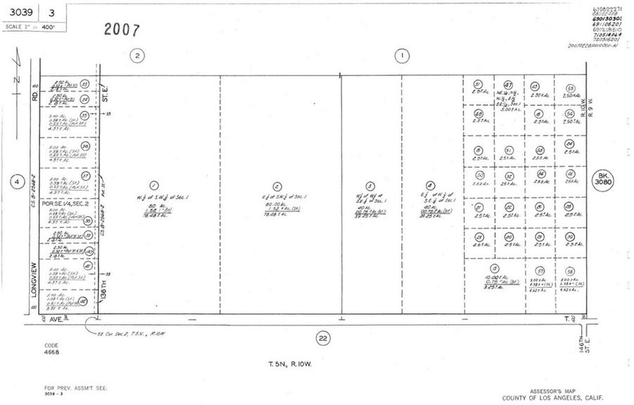 Property photo for 0 E Avenue S-12, Littlerock, CA