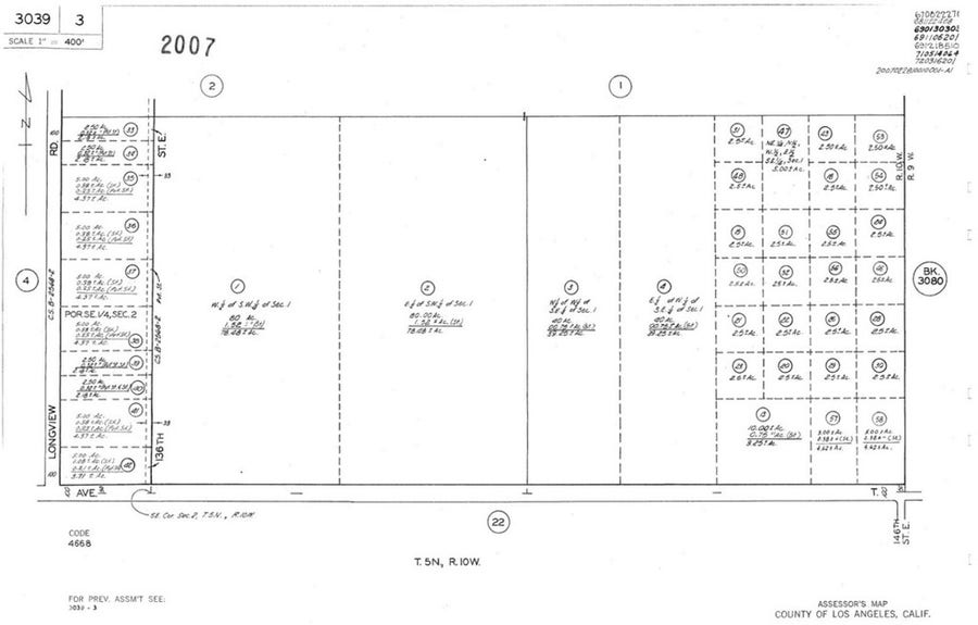Property photo for 0 E Avenue S-8, Littlerock, CA