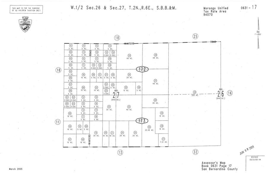 Property photo for 0 willie way, Landers, CA