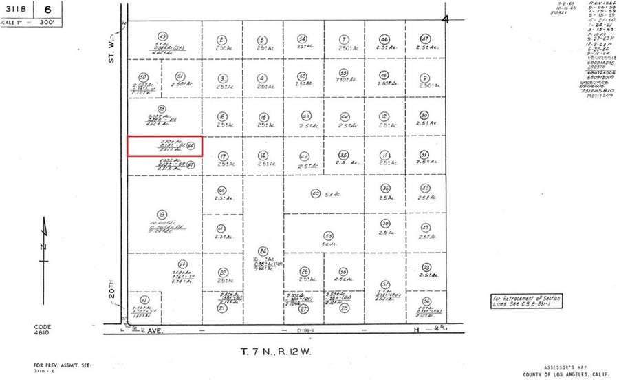 Property photo for 0 20th Street W, Lancaster, CA