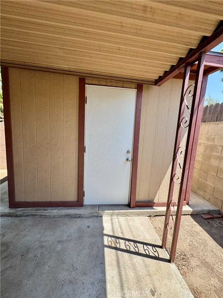 3530 Van Wig, Baldwin Park, CA 91706 Storage shed