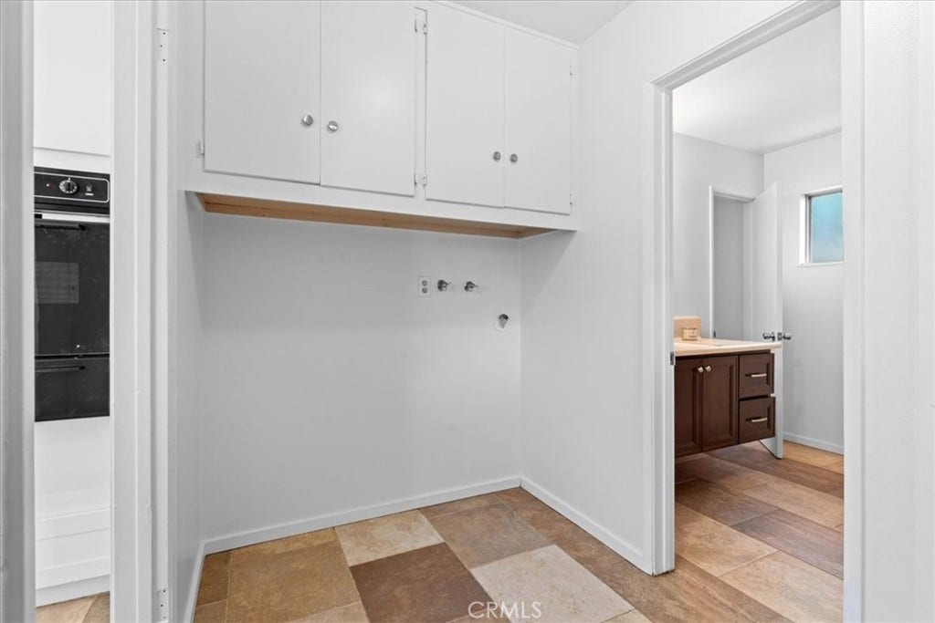 3530 Van Wig, Baldwin Park, CA 91706 Inside laundry room with cabinets for storage