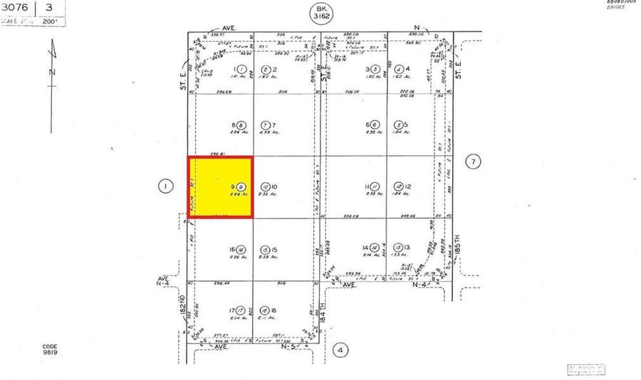 Property photo for 0 182nd St E Street, Palmdale, CA