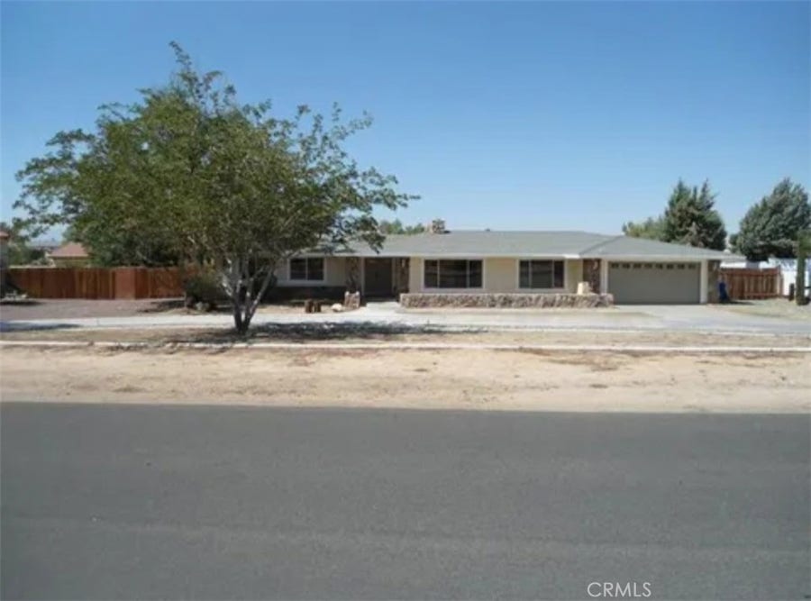 Property photo for 14800 Pamlico, Apple Valley, CA