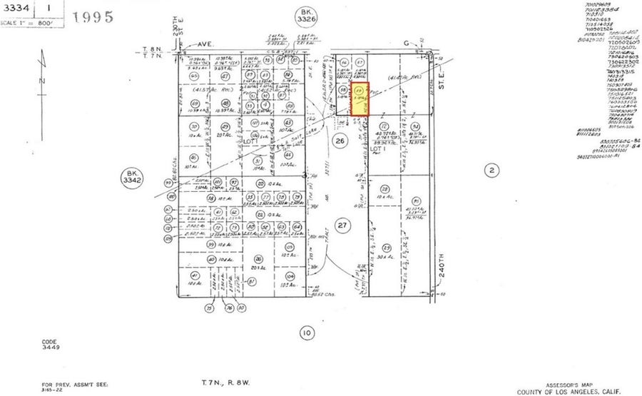 Property photo for 0 E 240th, Lancaster, CA