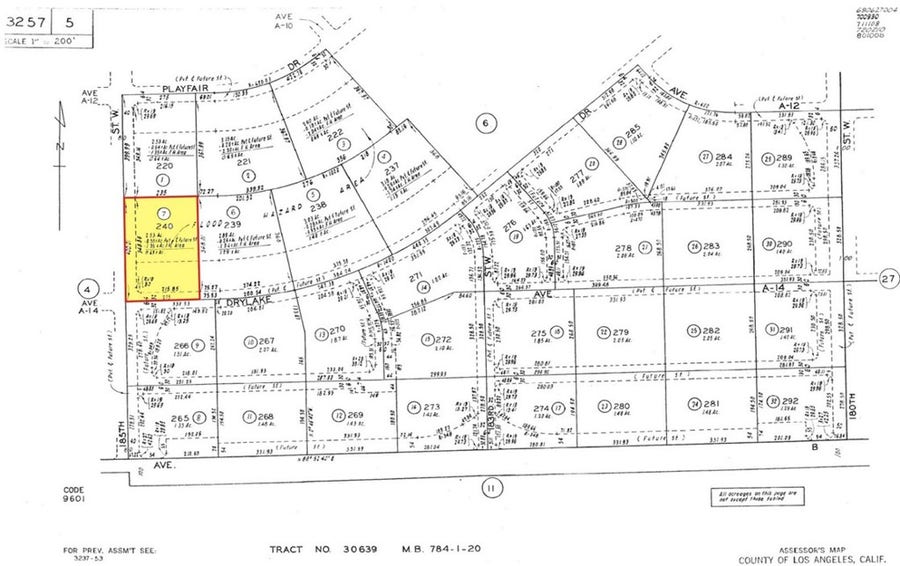 Property photo for 0 185th Street W, Lancaster, CA