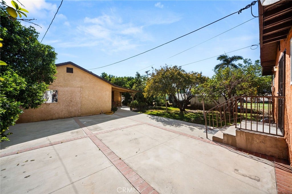 621 W Sunkist Street, Ontario, CA 91762 Driveway Facing ADU