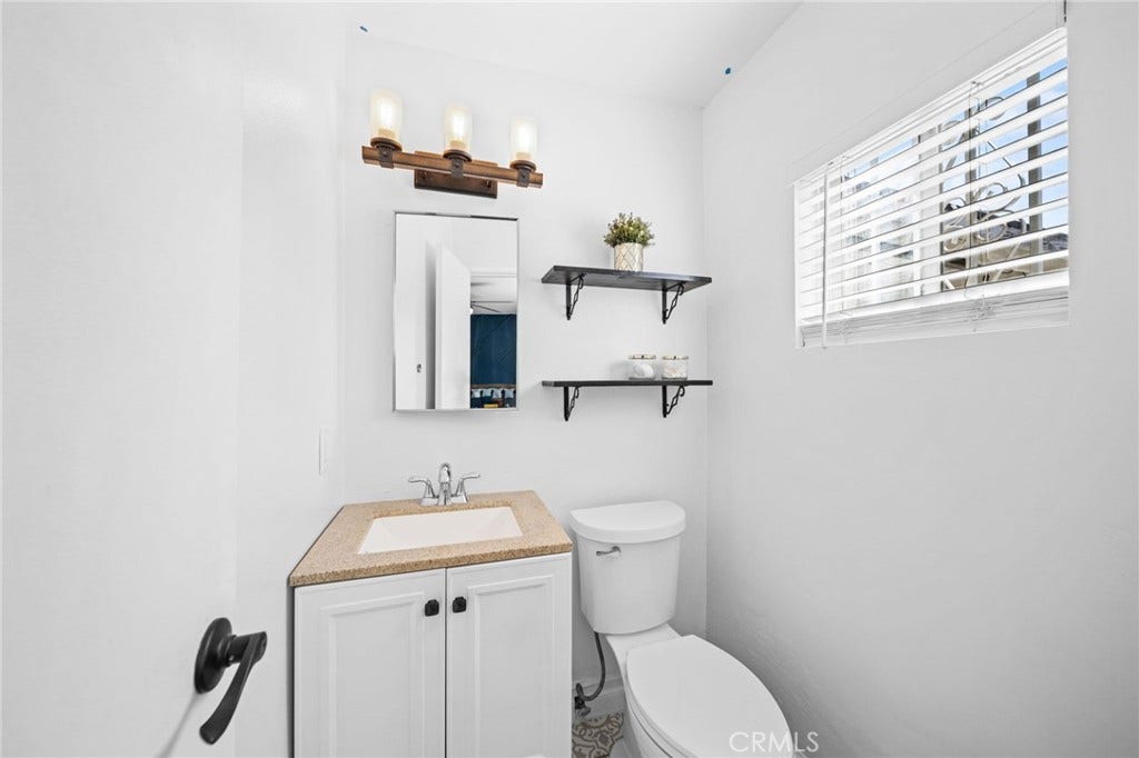 Primary half bathroom