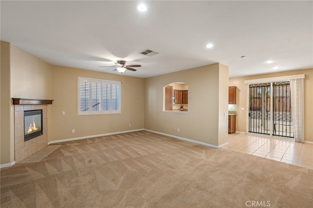 14968 Onyx Road, Victorville, CA 92394 Family Room with Fireplace.