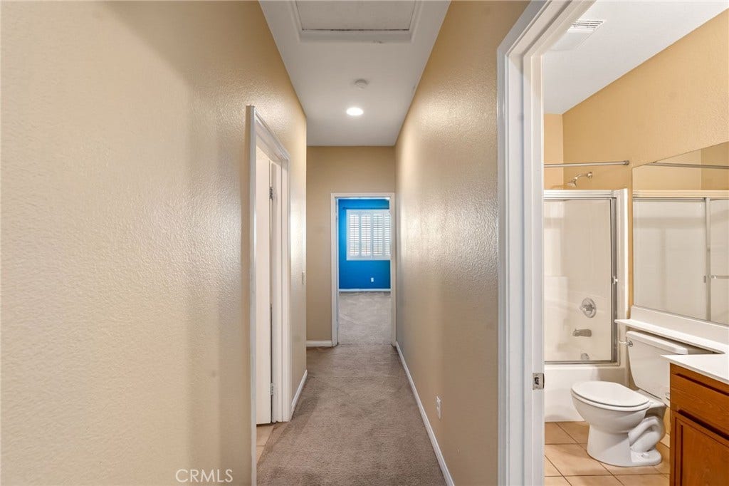 14968 Onyx Road, Victorville, CA 92394 Second Hallway to Laundry Room, Hallway Bathroom and Garage access