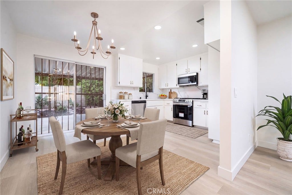 212 N Acacia Avenue, Rialto, CA 92376 Virtually Staged Dining Room