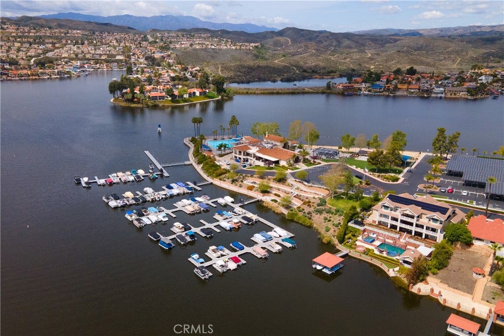 22760 Cascade Drive, Canyon Lake, CA 92587 Main Lake Boat Marina with Rental Slips