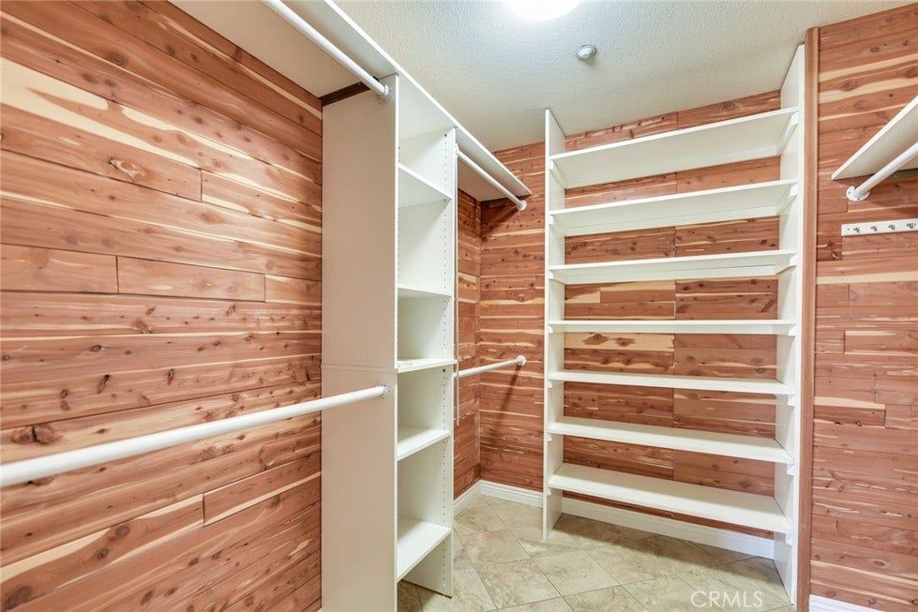 7353 Ellena W, #198, Rancho Cucamonga, CA 91730 Master walk-in cedar-lined closet