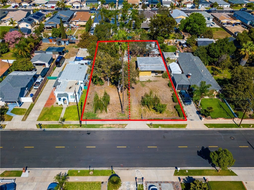 6871 Berry, Buena Park, CA 90620 Lot lines are approximate and are to show opportunity only