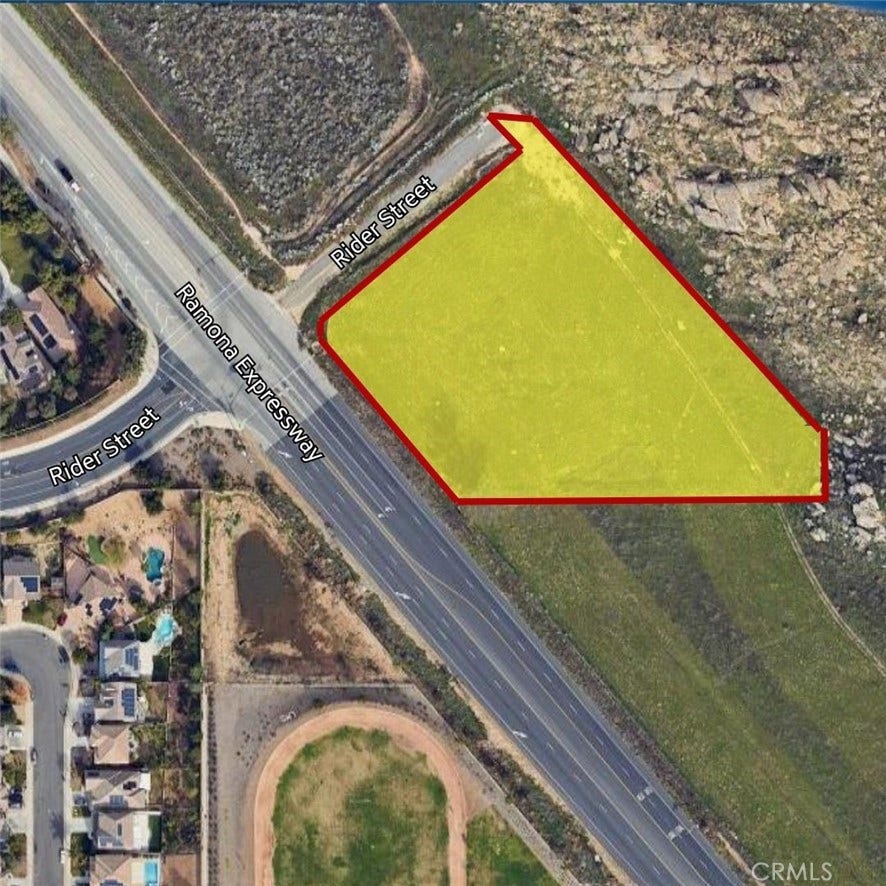 Property photo for 0 NE Corner of Ramona Expressway & Rider Street, Perris, CA