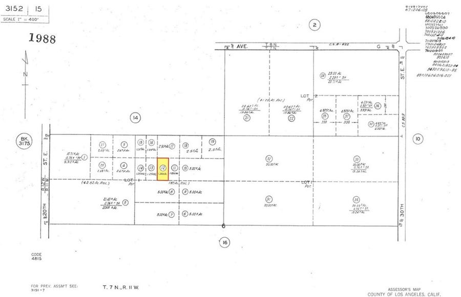 Property photo for 0 20th Street E, Lancaster, CA
