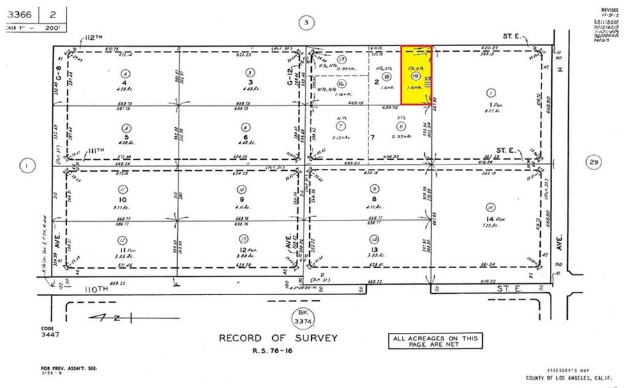 Property photo for 0 E Avenue H, Lancaster, CA