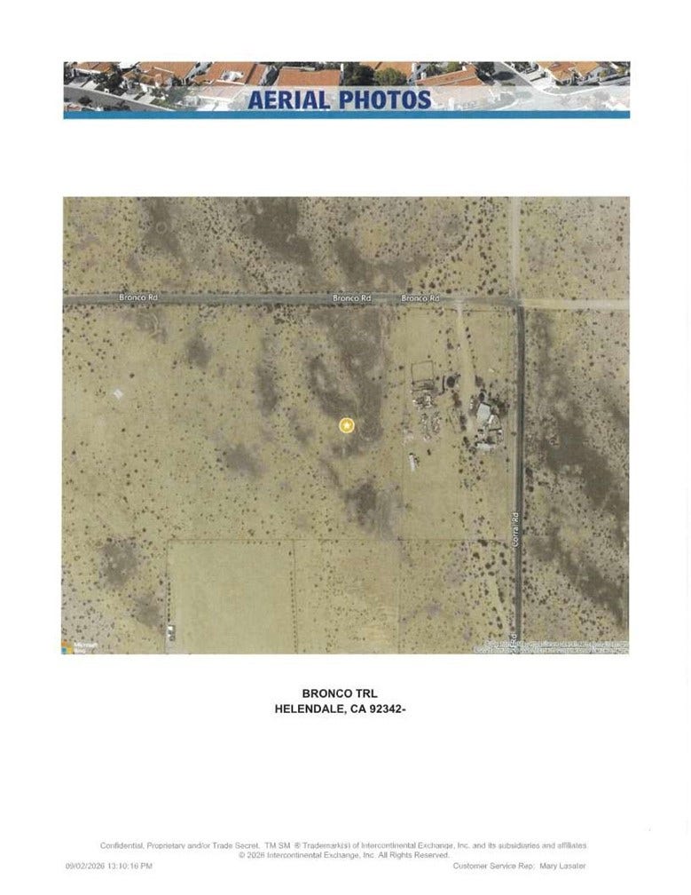 Property photo for 0 Bronco, Helendale, CA