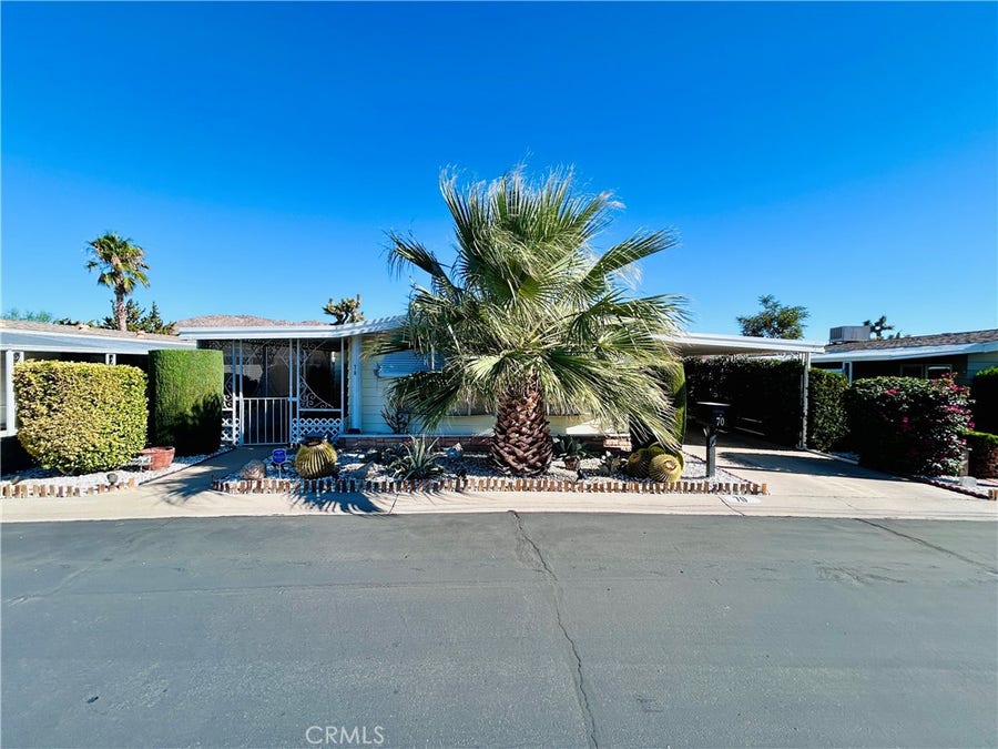 Property photo for 7501 Palm, #SPC 70, Yucca Valley, CA