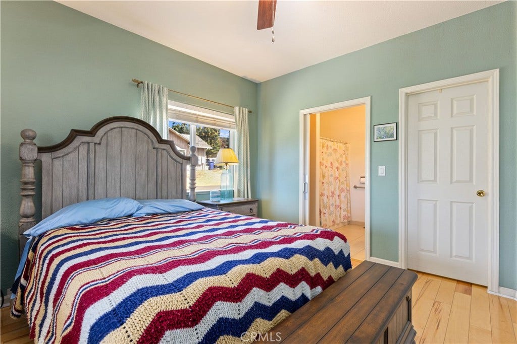 5289 Olympia Drive, Kelseyville, CA 95451 Primary bedroom has attached bathroom