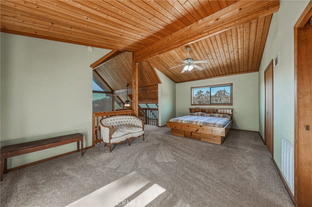 2535 Sherman Street, Nice, CA 95464 Upstairs Open/Loft area primary bedroom
