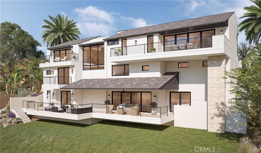 5 Le Conte, Laguna Niguel, CA 92677 Rendering Image. All images are conceptual renderings based on preliminary plans, not the actual property, and are subject to change. Square footage is considered reliable but not guaranteed. Buyer is advised to independently confirm all square footage information.