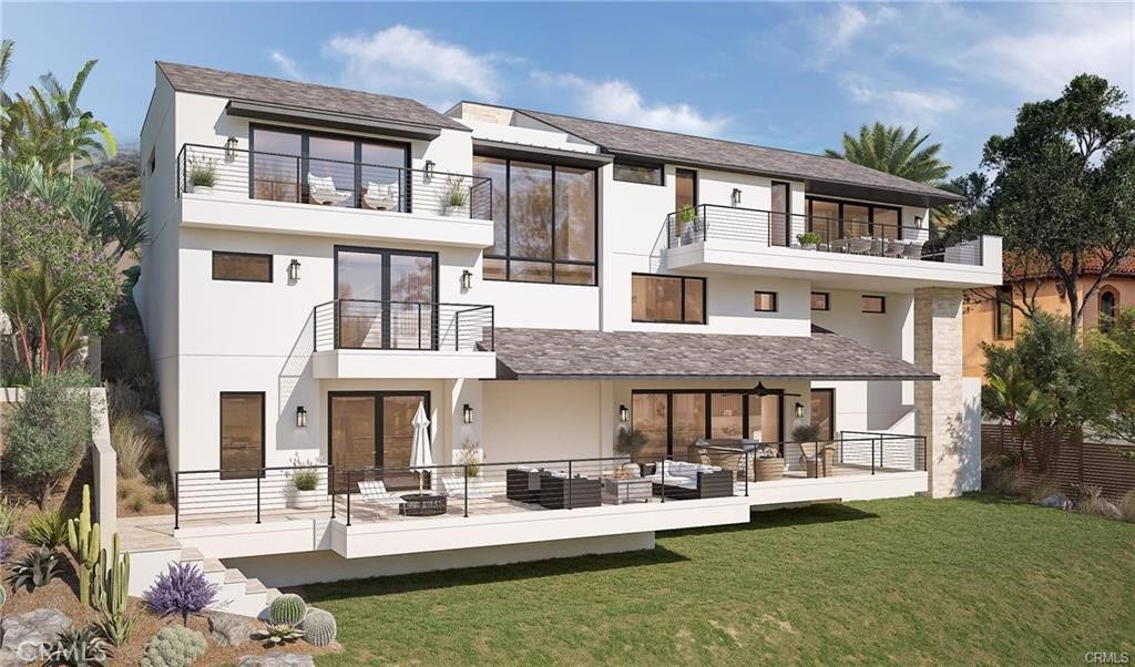 5 Le Conte, Laguna Niguel, CA 92677 Rendering Image. All images are conceptual renderings based on preliminary plans, not the actual property, and are subject to change. Square footage is considered reliable but not guaranteed. Buyer is advised to independently confirm all square footage information.