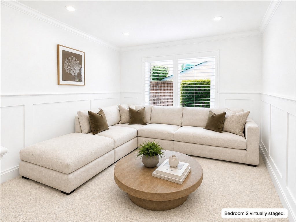 29131 Kensington Drive, Laguna Niguel, CA 92677 Bedroom 2 virtually staged.