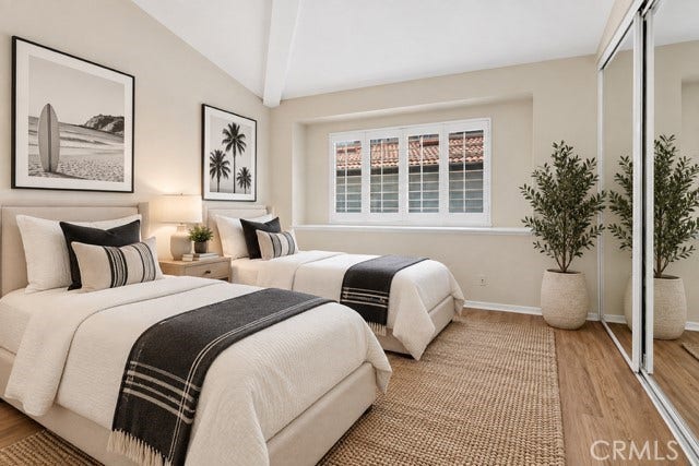 30902 Clubhouse, #23A, Laguna Niguel, CA 92677 2nd bedroom: Virtually-staged
