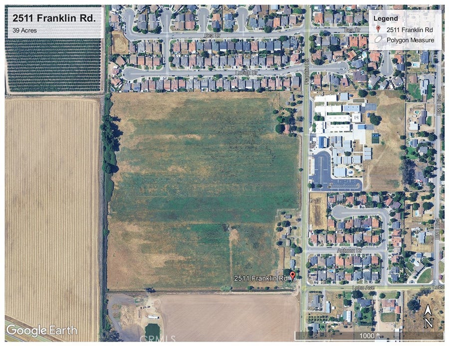 Property photo for 2511 Franklin Rd., Merced, CA