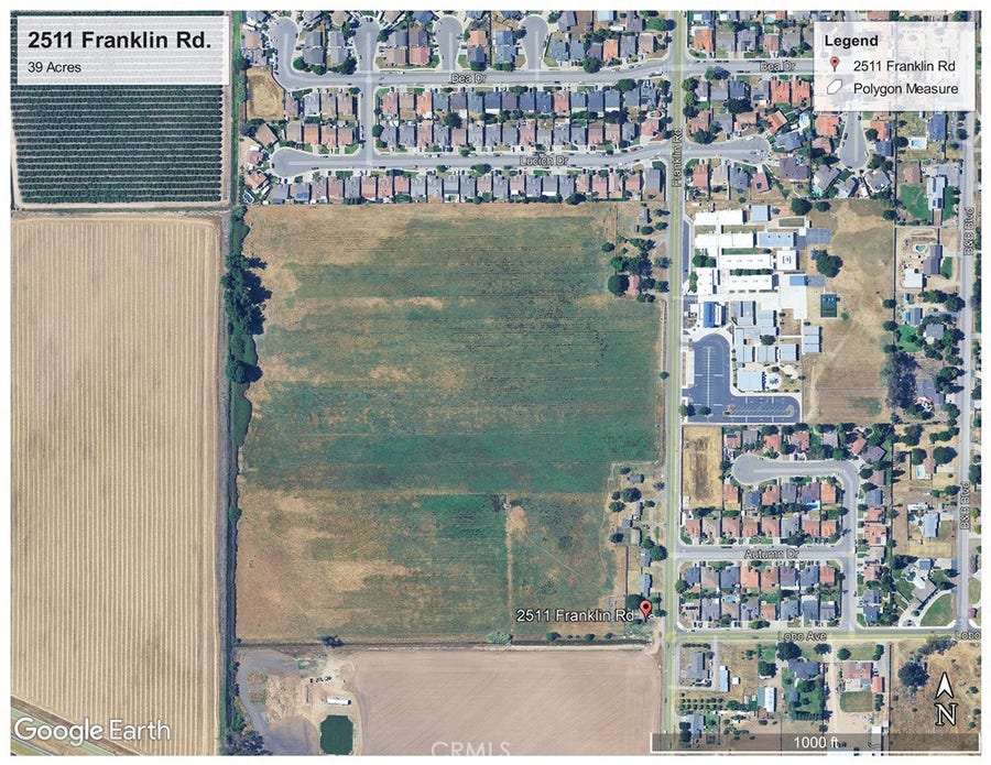 Property photo for 2511 Franklin Rd., Merced, CA