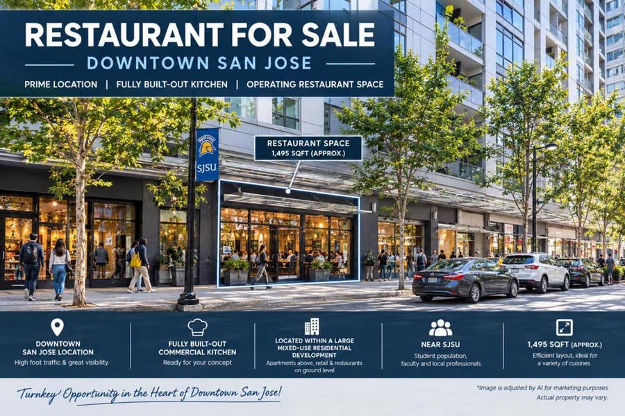 Property photo for 88 E San Carlos Street, San Jose, CA