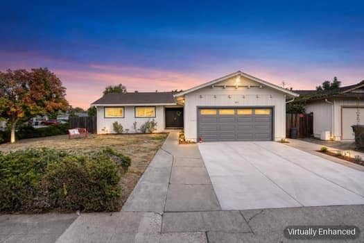 Property photo for 885 San Simeon Drive, Mountain View, CA