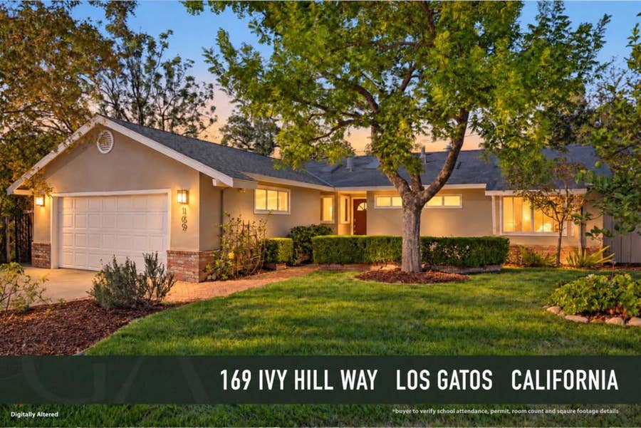 Property photo for 169 Ivy Hill Way, Los Gatos, CA
