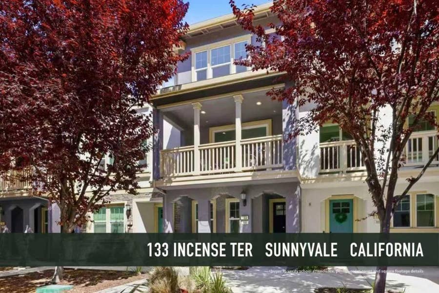 Property photo for 133 Incense Terrace, Sunnyvale, CA
