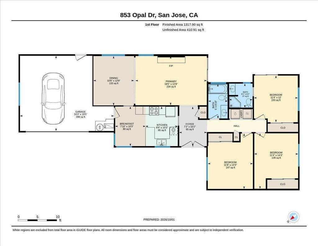 853 Opal Drive, San Jose, CA 95117