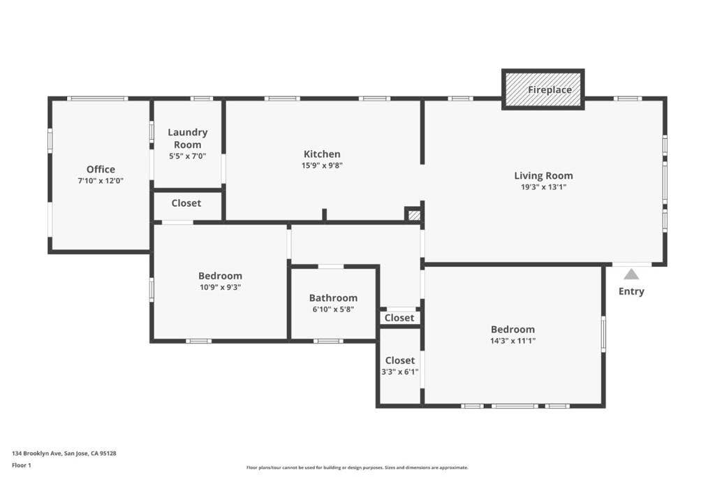 134 Brooklyn Avenue, San Jose, CA 95128