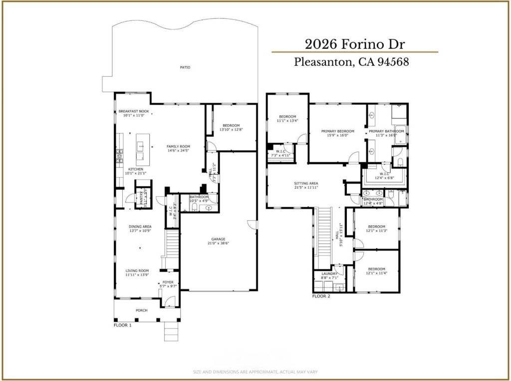 2026 Forino Drive, Dublin, CA 94568 2026 Forino Drive, Dublin, CA 94568