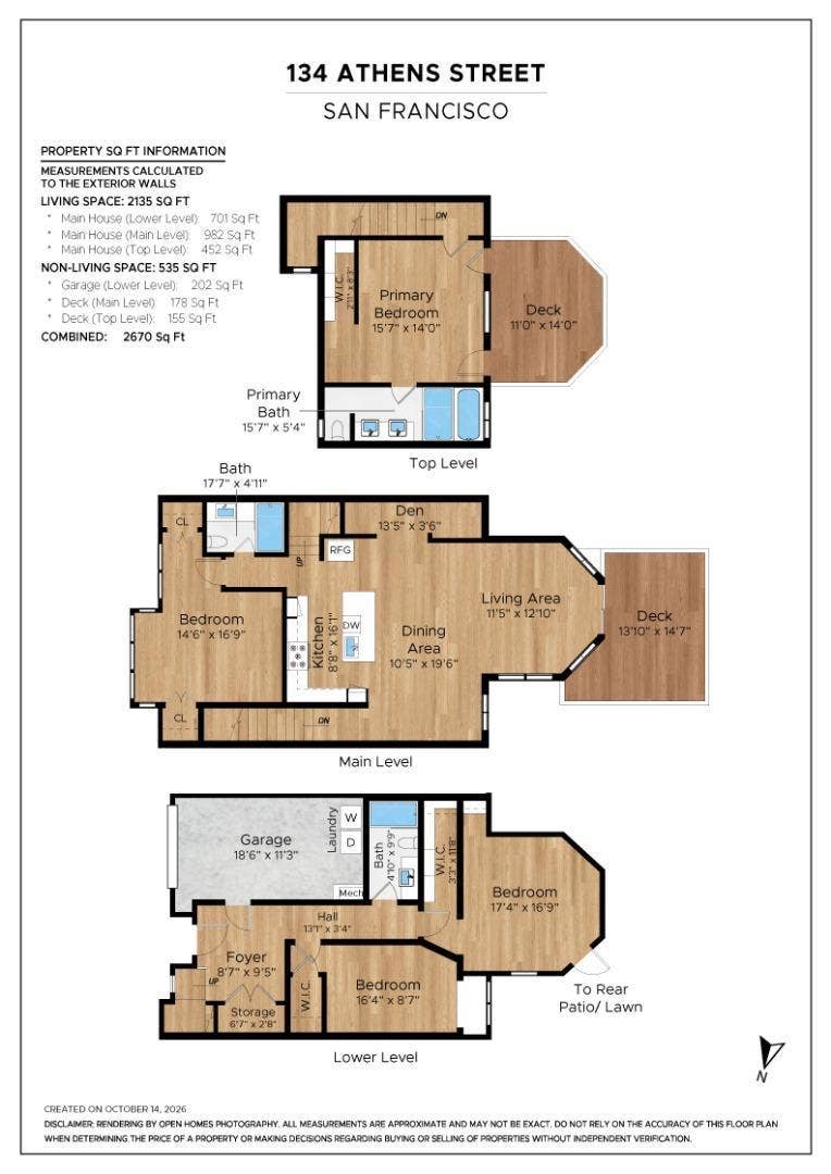 134 Athens Street, San Francisco, CA 94112 134 Athens Street, San Francisco, CA 94112