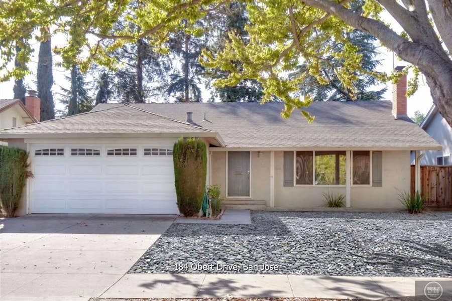 Property photo for 184 Obert Drive, San Jose, CA